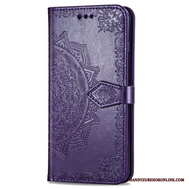 Nahkakotelo Samsung Galaxy S20 Plus / S20 Plus 5G Mandala Keskiaika