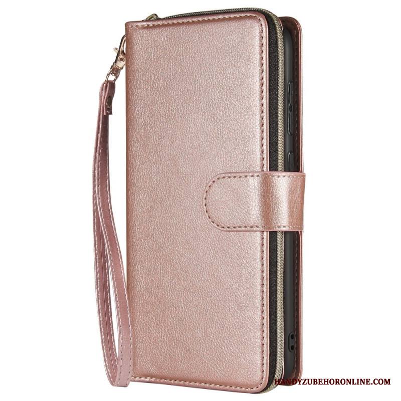 Nahkakotelo Samsung Galaxy S25 5g Edge Lompakko Ja Pussukka