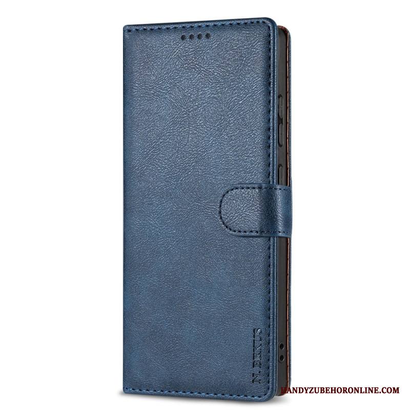 Nahkakotelo Samsung Galaxy S25 5g Edge N.bekus Vintage -tyylinen