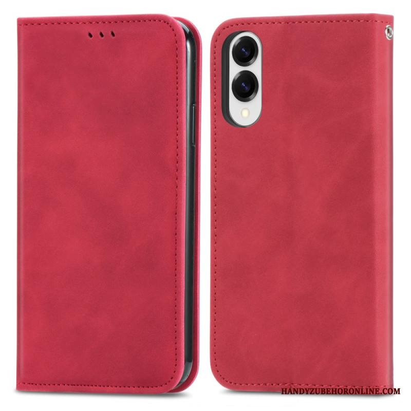 Nahkakotelo Samsung Galaxy S25 5g Edge Puhelinkuoret Korttikotelo Ja Magneettinen Suljin