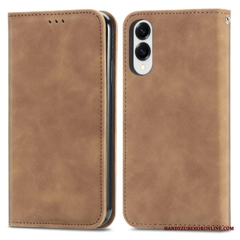 Nahkakotelo Samsung Galaxy S25 5g Edge Puhelinkuoret Korttikotelo Ja Magneettinen Suljin