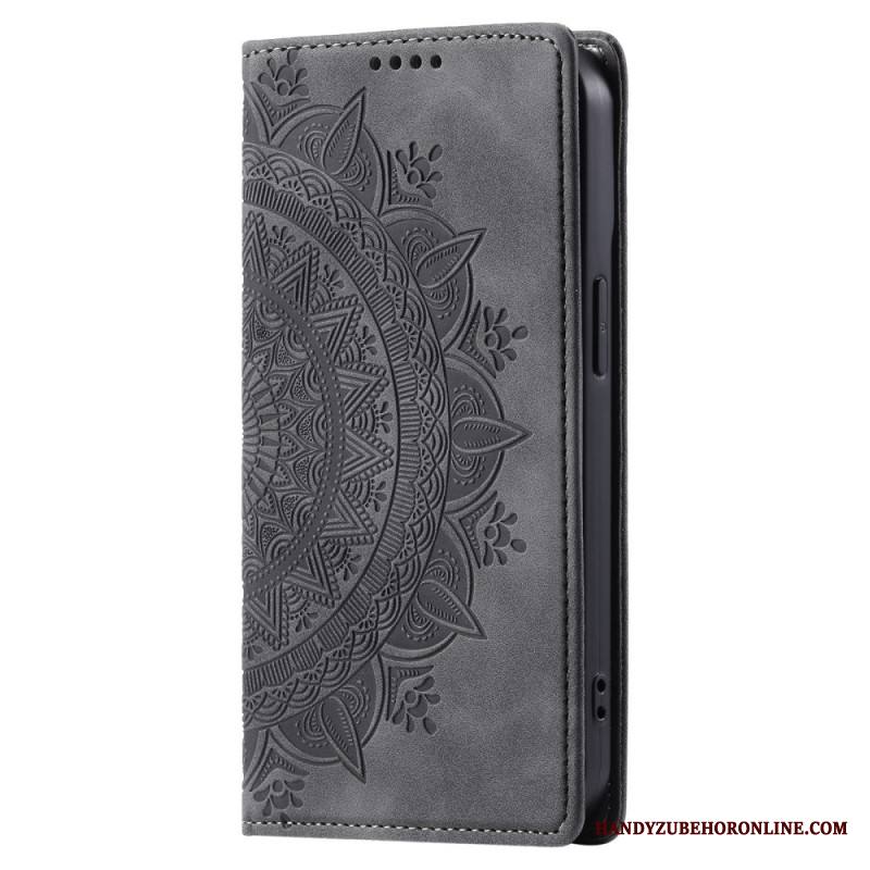 Nahkakotelo Samsung Galaxy S25 5g Edge Puhelinkuoret Mandala-mokkanahkakuvio