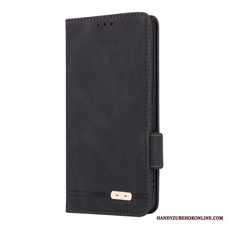 Nahkakotelo Samsung Galaxy S25 5g Retro Mokkanahkaefekti