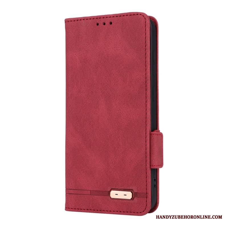 Nahkakotelo Samsung Galaxy S25 5g Retro Mokkanahkaefekti