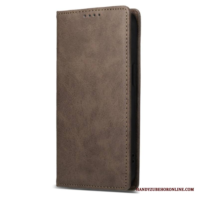 Nahkakotelo Samsung Galaxy S25 5g Rfid-suojattu Nahkajäljitelmä