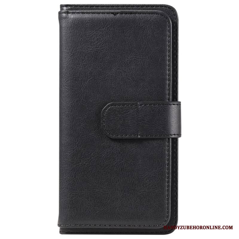 Nahkakotelo Samsung Galaxy S25 Fe 10 Korttipaikkaa