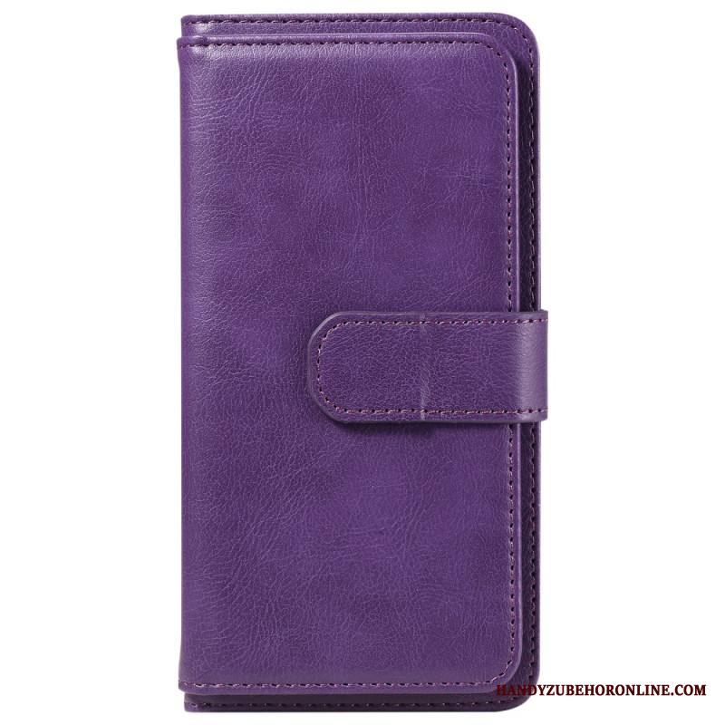 Nahkakotelo Samsung Galaxy S25 Fe 10 Korttipaikkaa