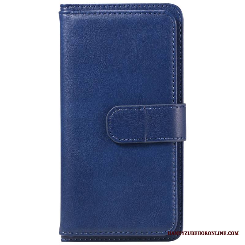 Nahkakotelo Samsung Galaxy S25 Fe 10 Korttipaikkaa