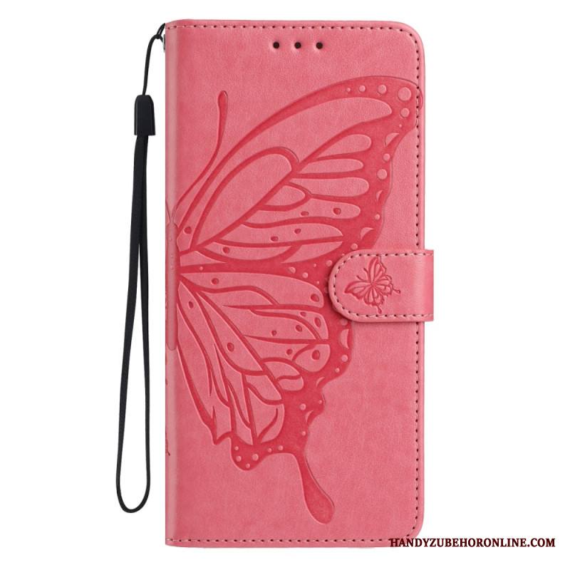 Nahkakotelo Samsung Galaxy S25 Fe Perhoskuvio