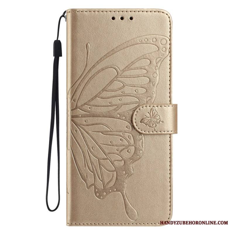 Nahkakotelo Samsung Galaxy S25 Fe Perhoskuvio