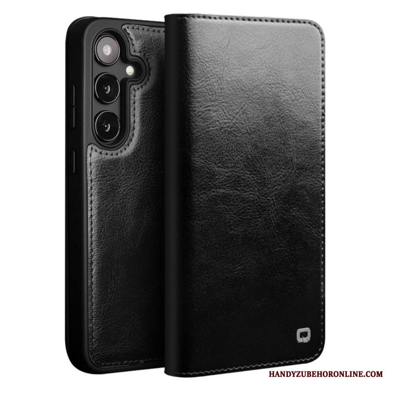 Nahkakotelo Samsung Galaxy S25 Plus 5g Aitoa Nahkaa Suojakuori