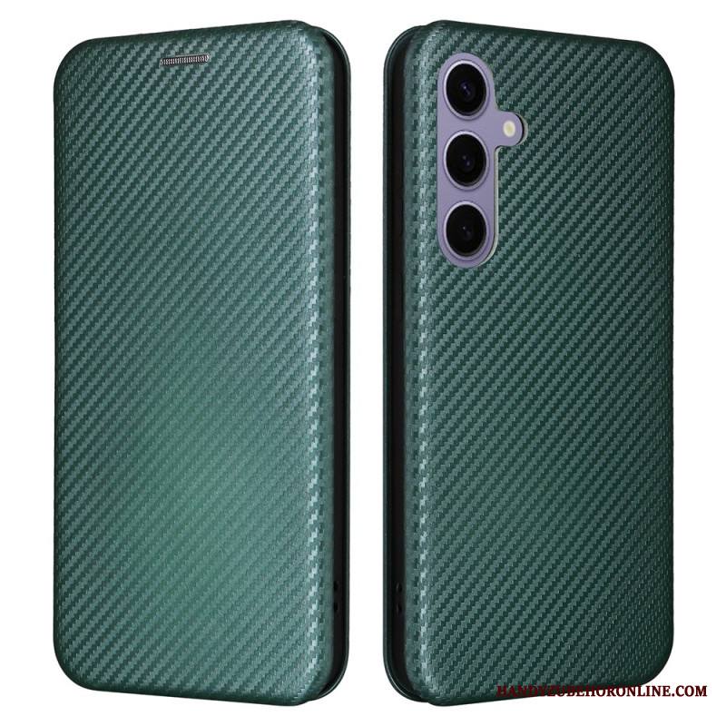 Nahkakotelo Samsung Galaxy S25 Plus 5g Hiilikuitu