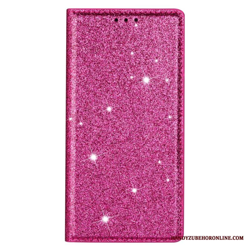 Nahkakotelo Samsung Galaxy S25 Plus 5g Paljetit