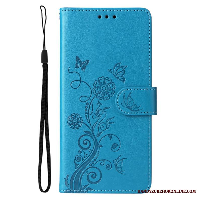 Nahkakotelo Samsung Galaxy S25 Plus 5g Pieniä Kukkia