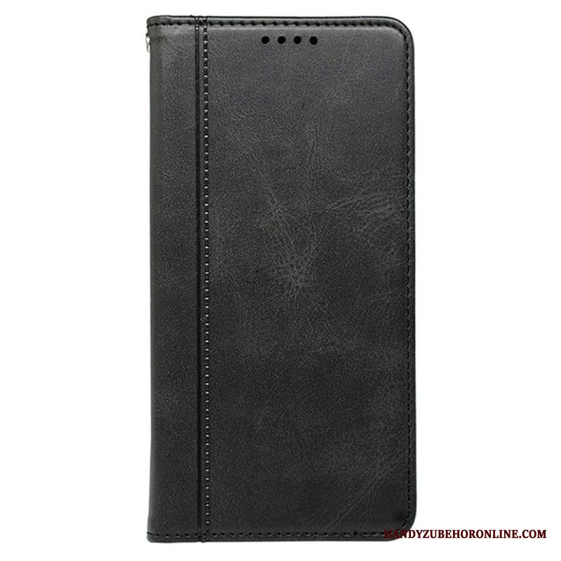 Nahkakotelo Samsung Galaxy S25 Plus 5g Vintage-tyylinen Suojakuori