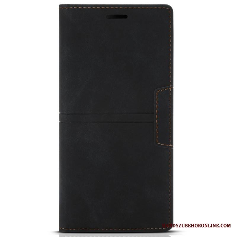 Nahkakotelo Samsung Galaxy S25 Ultra 5g Tuplaviivallinen Suojakuori