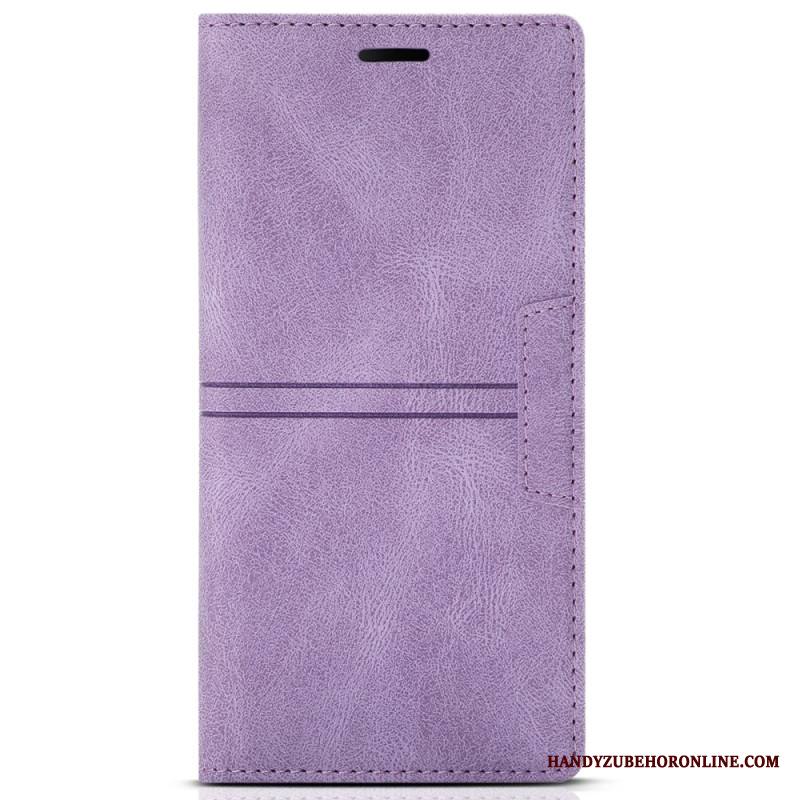 Nahkakotelo Samsung Galaxy S25 Ultra 5g Tuplaviivallinen Suojakuori