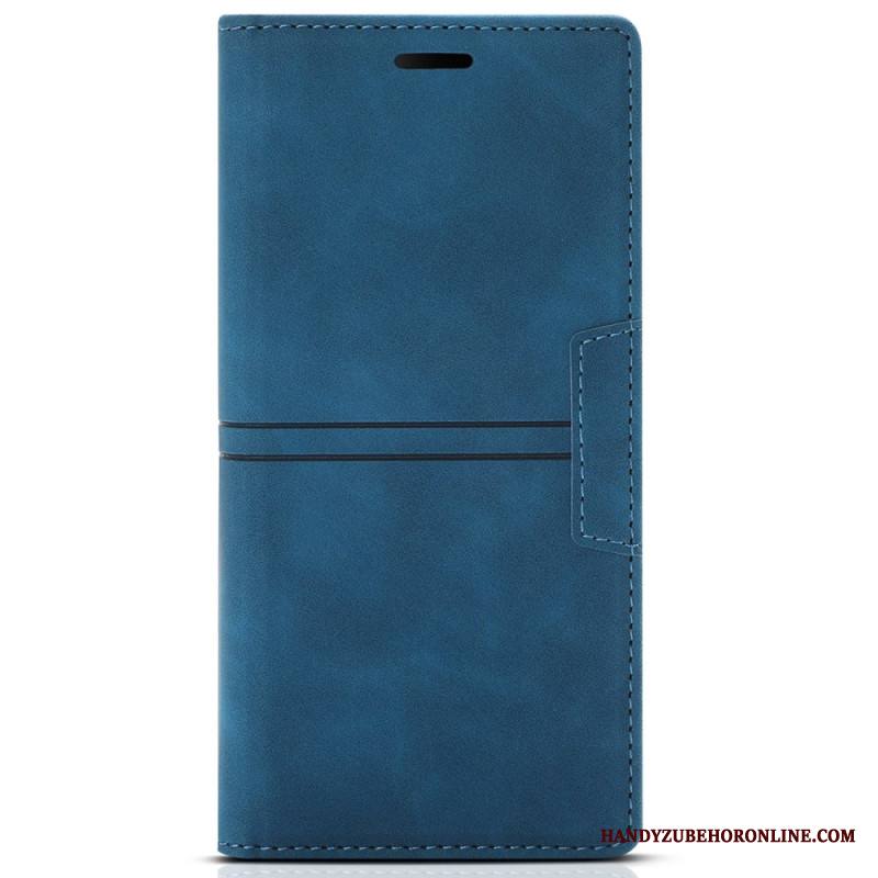 Nahkakotelo Samsung Galaxy S25 Ultra 5g Tuplaviivallinen Suojakuori