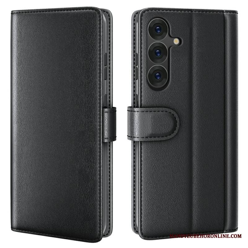 Nahkakotelo Samsung Galaxy S26 Aitoa Nahkaa