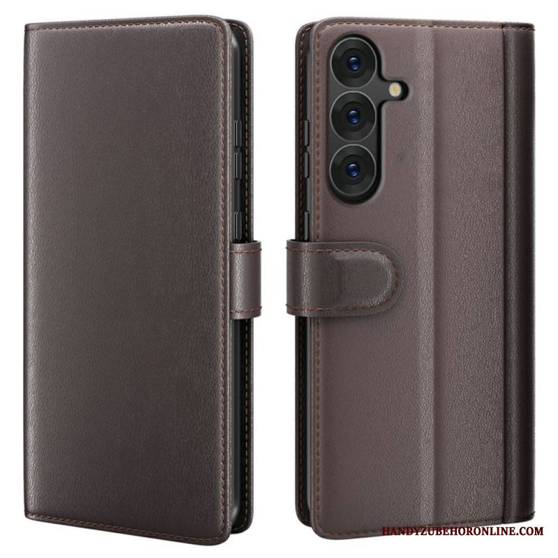 Nahkakotelo Samsung Galaxy S26 Aitoa Nahkaa