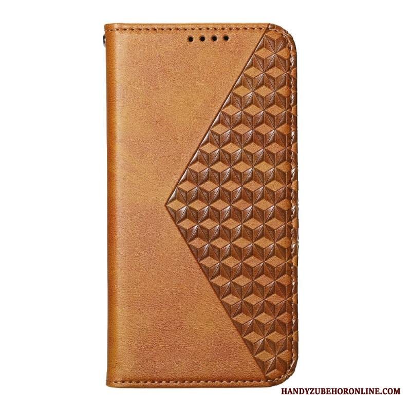 Nahkakotelo Samsung Galaxy S26 Kohokuvioitu Geometria