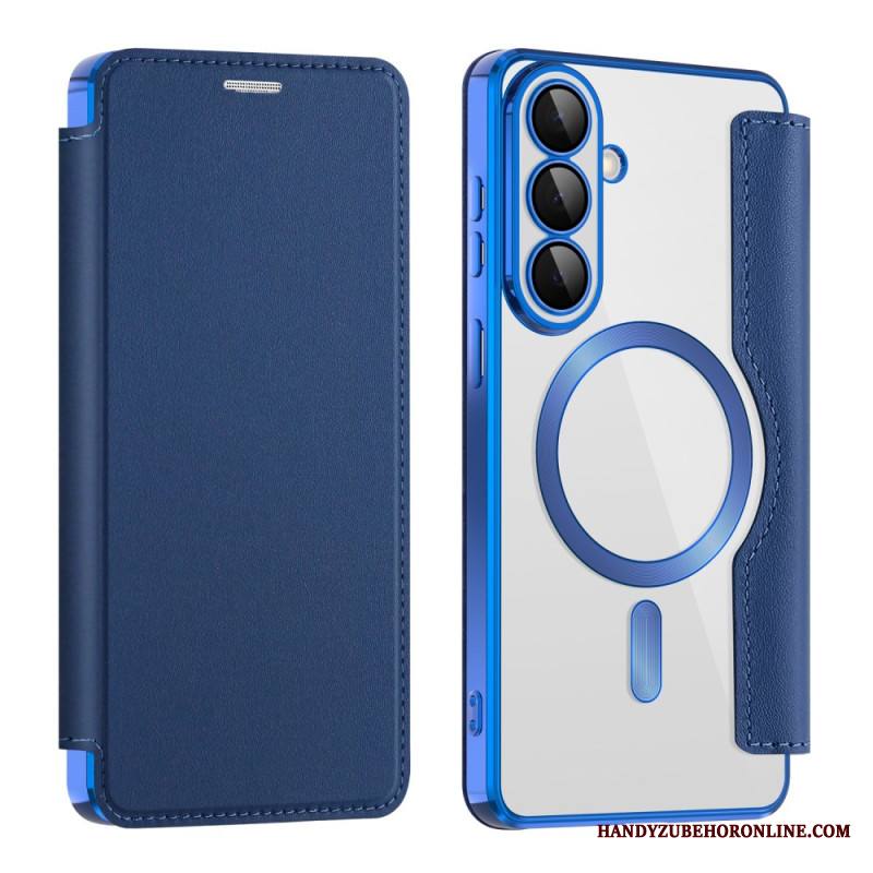 Nahkakotelo Samsung Galaxy S26 Magneettinen Korttikotelo Ja Rfid-suoja Suojakuori