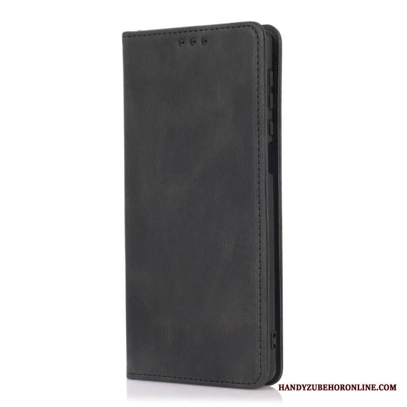 Nahkakotelo Samsung Galaxy S26 Mokkanahkakuvioinen Suojakuori