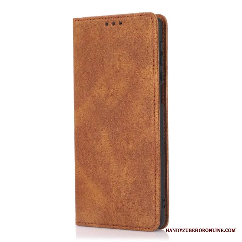 Nahkakotelo Samsung Galaxy S26 Mokkanahkakuvioinen Suojakuori