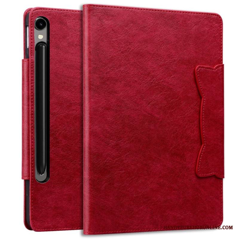 Nahkakotelo Samsung Galaxy Tab S10 Fe Plus Kissan Lukko