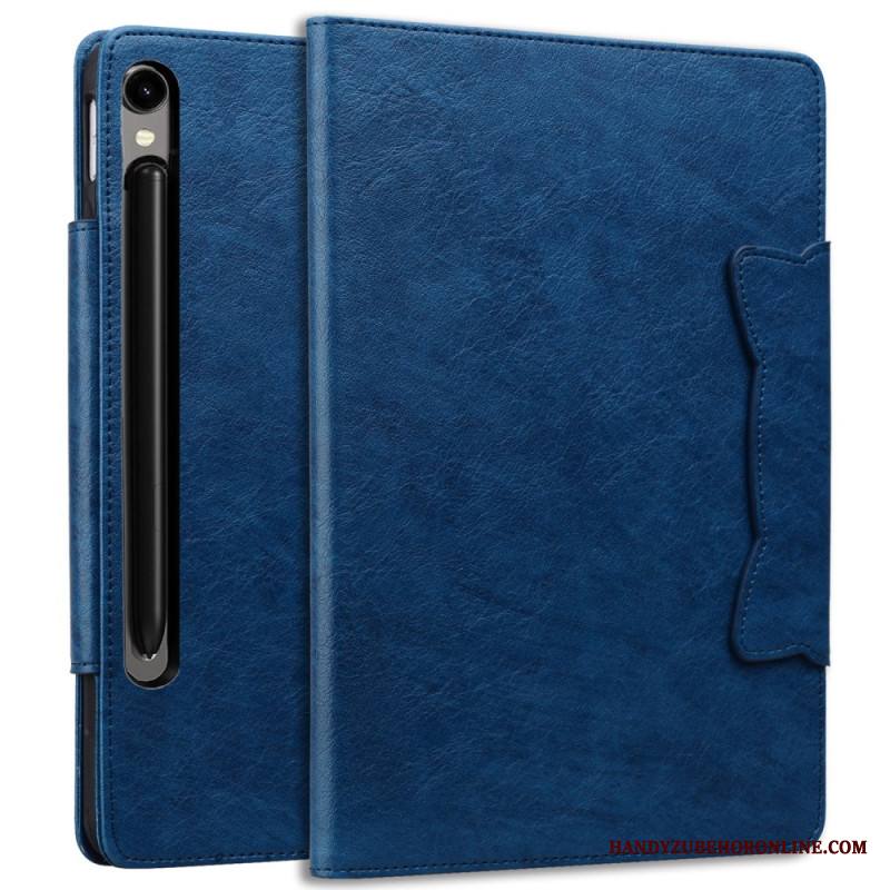 Nahkakotelo Samsung Galaxy Tab S10 Fe Plus Kissan Lukko