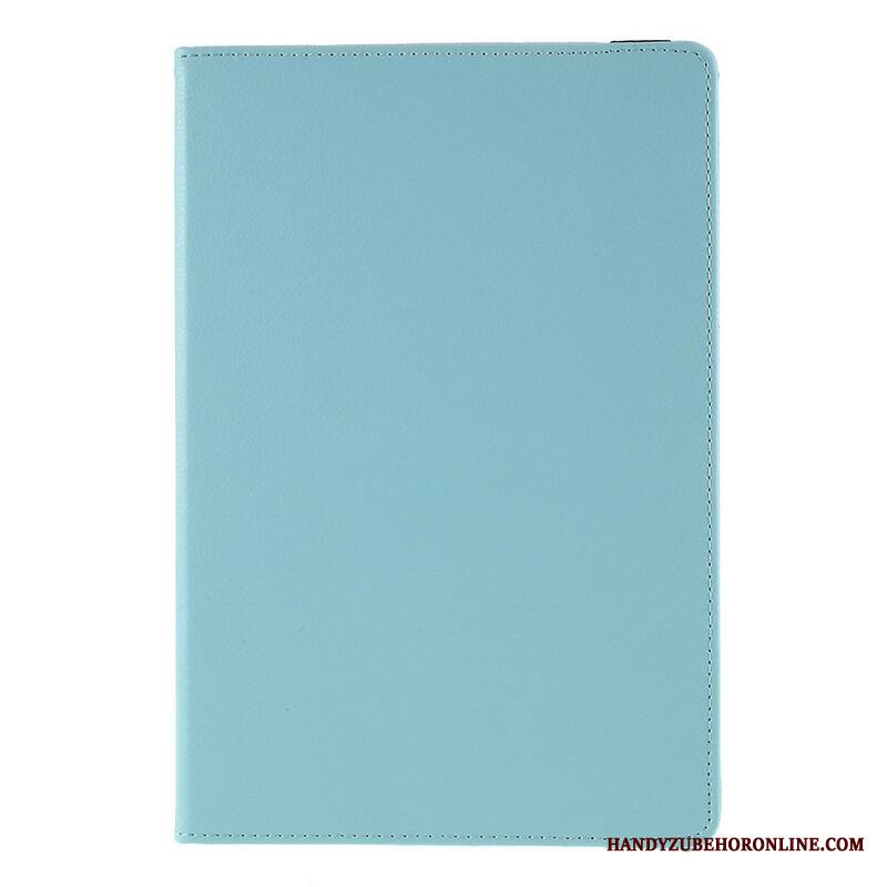 Nahkakotelo Samsung Galaxy Tab S10 Fe Pyörivä Keinonahkainen Litsi