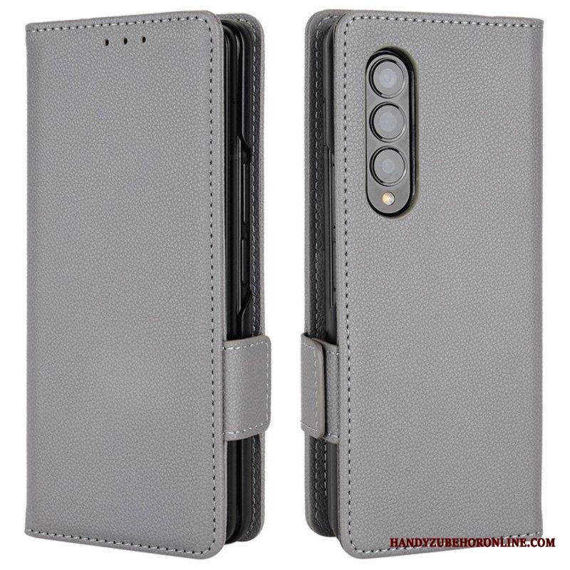 Nahkakotelo Samsung Galaxy Z Fold 4 Keinonahka Winston