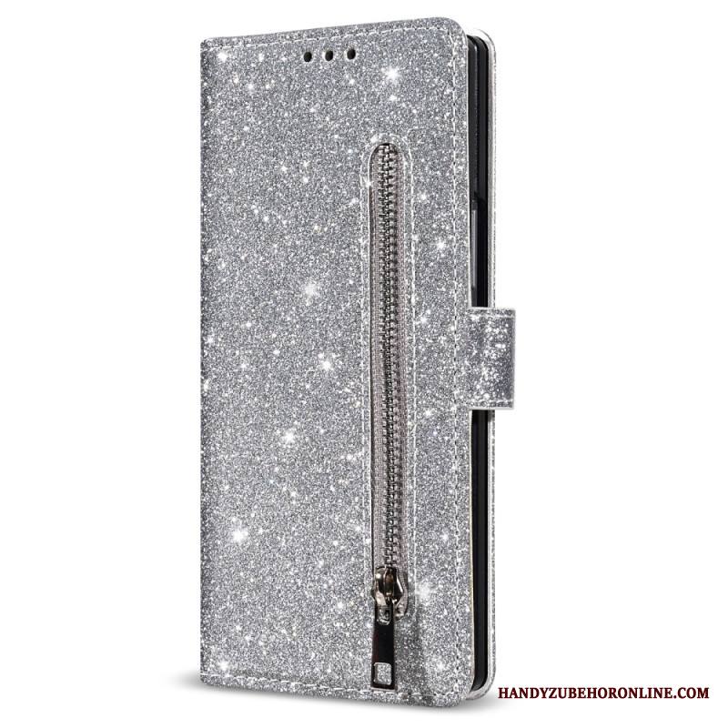 Nahkakotelo Samsung Galaxy Z Fold 7 Kimaltava