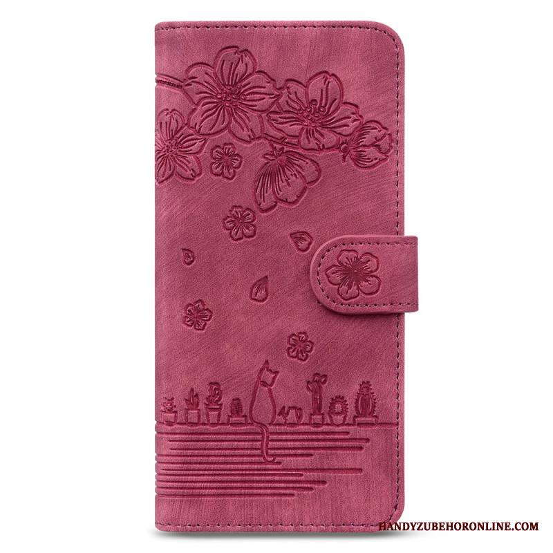 Nahkakotelo Samsung Galaxy Z Fold 7 Kissanäkymä