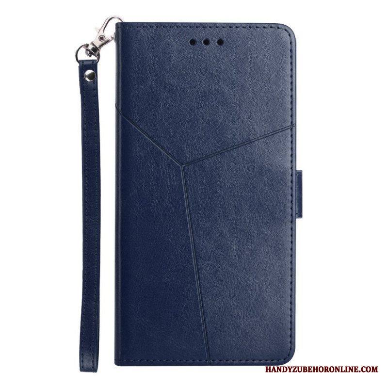 Nahkakotelo Sony Xperia 10 IV Suojaketju Kuori Strappy Y -kuvio