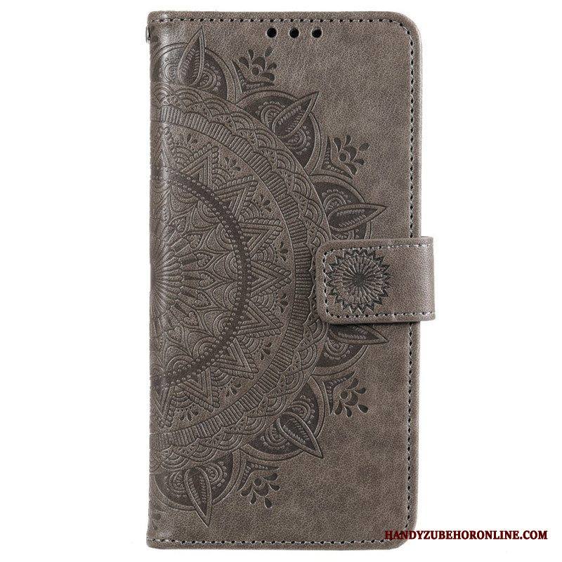 Nahkakotelo Xiaomi 12 / 12X Auringon Mandala