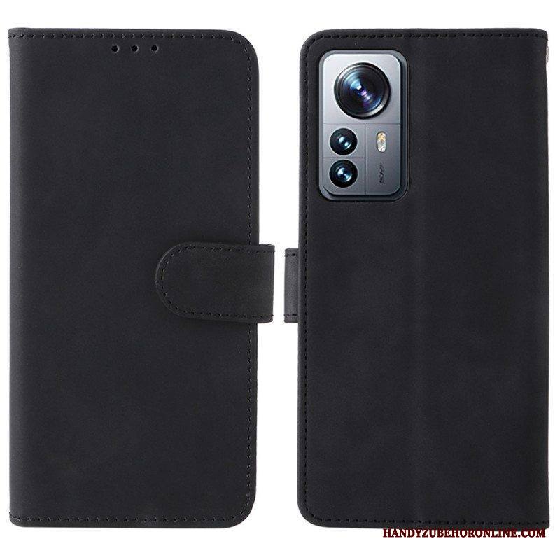 Nahkakotelo Xiaomi 12 Pro Suojaketju Kuori Strappy Skin-touch