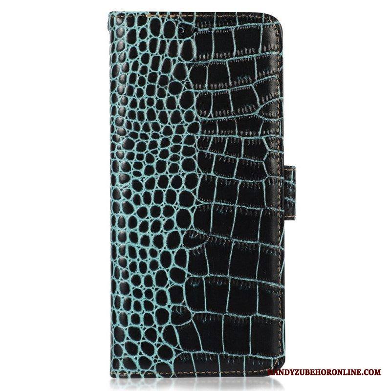 Nahkakotelo Xiaomi 13 Pro Crocodile Style Rfid