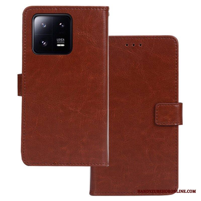 Nahkakotelo Xiaomi 13 Pro Idewei Nahkatyyli
