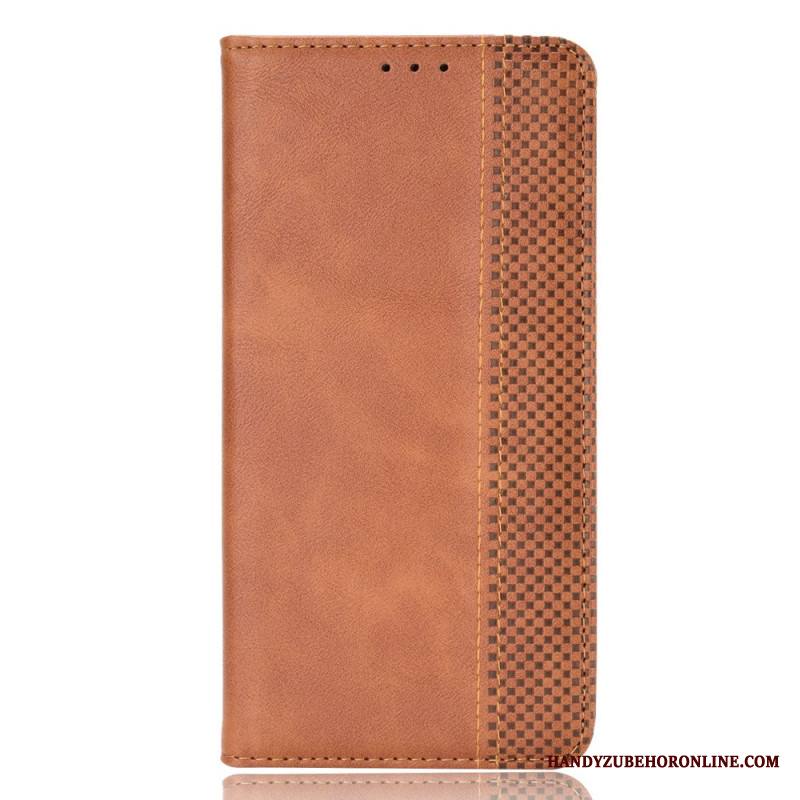 Nahkakotelo Xiaomi 15 Pro Vintage-reunus