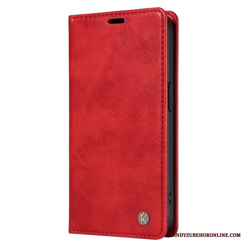 Nahkakotelo Xiaomi 15 Pro Yikatu Nahkakuvio