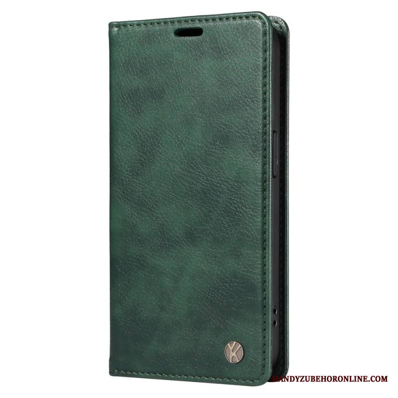 Nahkakotelo Xiaomi 15 Pro Yikatu Nahkakuvio