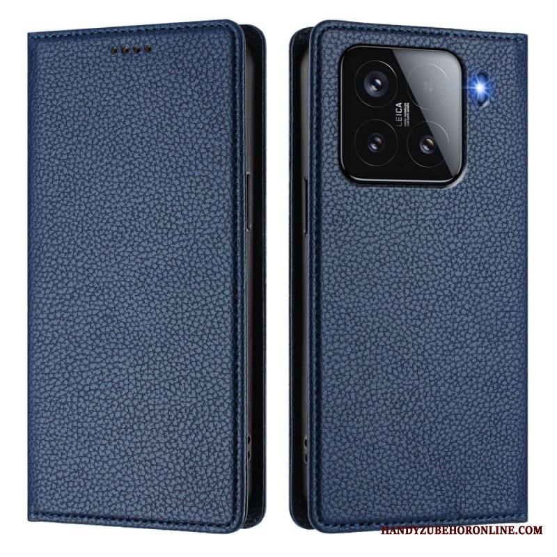 Nahkakotelo Xiaomi 15 Puhelinkuoret Rfid-suojattu Nahkakuvio