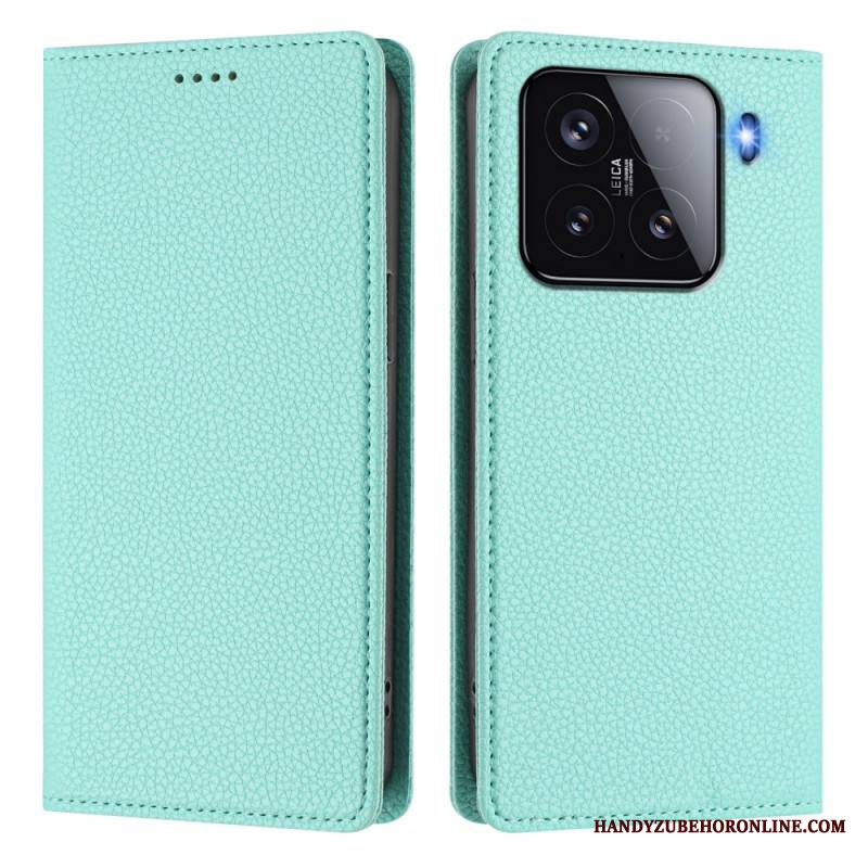 Nahkakotelo Xiaomi 15 Puhelinkuoret Rfid-suojattu Nahkakuvio