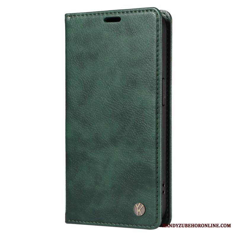 Nahkakotelo Xiaomi 15 Puhelinkuoret Yikatu Vintage-tyyli