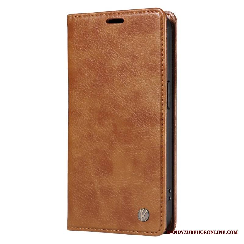 Nahkakotelo Xiaomi 15 Puhelinkuoret Yikatu Vintage-tyyli