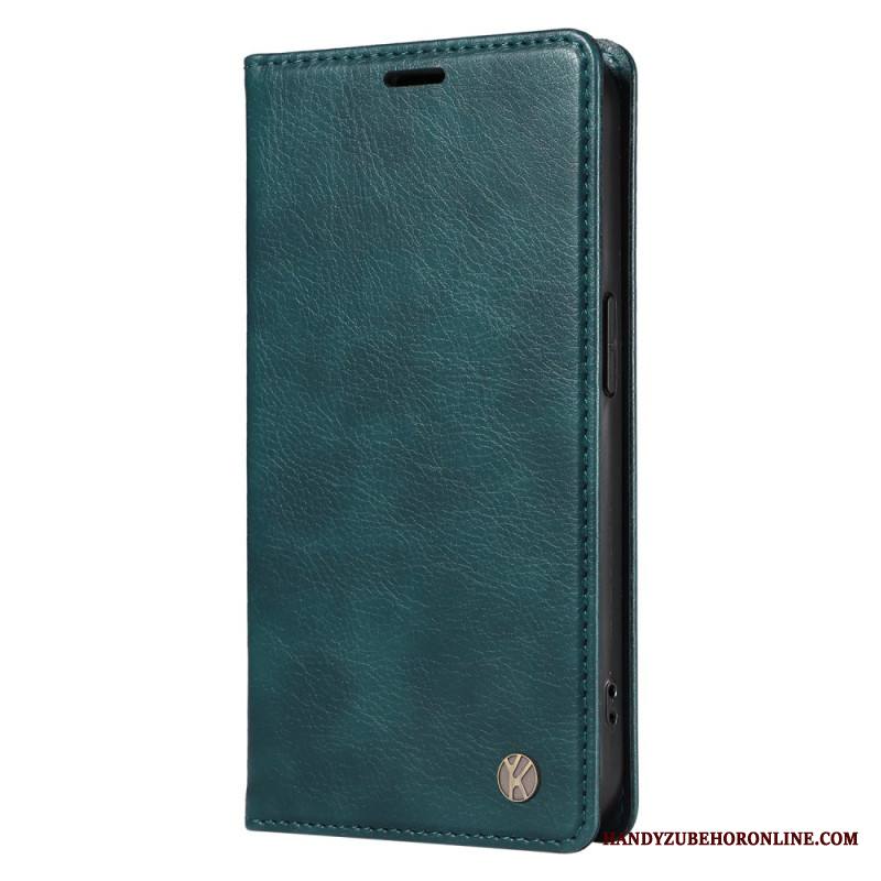 Nahkakotelo Xiaomi 15 Puhelinkuoret Yikatu Vintage-tyyli