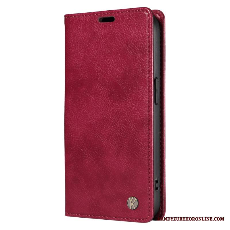 Nahkakotelo Xiaomi 15 Puhelinkuoret Yikatu Vintage-tyyli