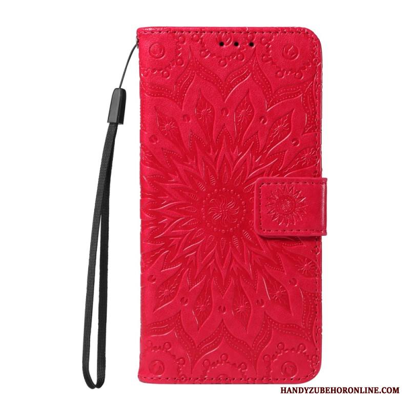 Nahkakotelo Xiaomi 15 Ultra Auringonkukkakuvio