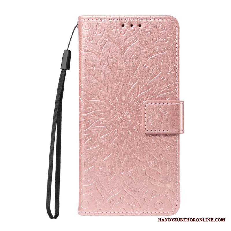 Nahkakotelo Xiaomi 15 Ultra Auringonkukkakuvio